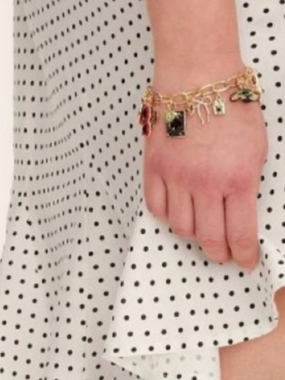 Kate Spade x Target NIB Mixed Novelty Chunky Charm Bracelet - Picture 12 of 17